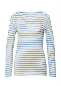 T-Shirt blau|creme