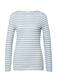 T-Shirt blau|creme