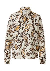 T-Shirt creme|mehrfarbig