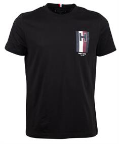 T-Shirt H Emblem schwarz