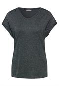 T-Shirt im Glanz-Look hunter green