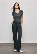 T-Shirt im Glanz-Look hunter green