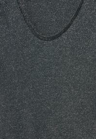 T-Shirt im Glanz-Look hunter green