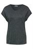 T-Shirt im Glanz-Look hunter green