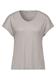 T-Shirt im Glanz-Look smooth sand beige