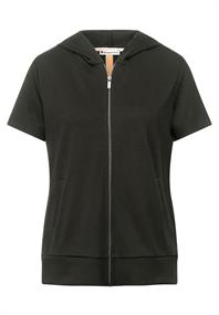 T-Shirt im Hoodie Style bassy olive