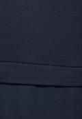 T-Shirt im Lagenlook deep blue