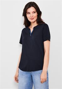 T-Shirt im Tunikastyle deep blue