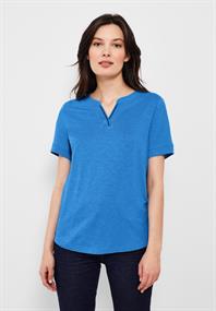 T-Shirt im Tunikastyle marina blue