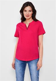 T-Shirt im Tunikastyle strawberry red
