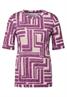 T-Shirt in Ausbrenner-Optik anemone pink