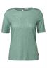 T-Shirt in Ausbrenner-Optik matcha green