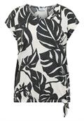 T-Shirt in Ausbrenner-Optik palm breeze green