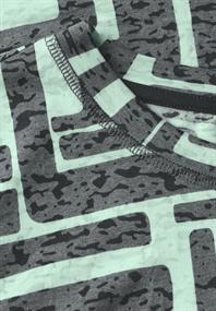 T-Shirt in Ausbrenner-Optik slate khaki