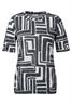 T-Shirt in Ausbrenner-Optik universal blue