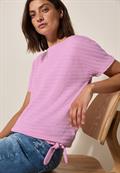 T-Shirt in Smok-Optik cherry blossom pink