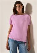 T-Shirt in Smok-Optik cherry blossom pink