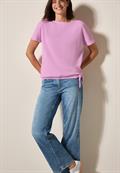 T-Shirt in Smok-Optik cherry blossom pink