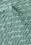 T-Shirt in Smok-Optik matcha green