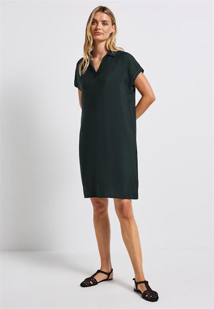 T-Shirt Kleid pine grove green