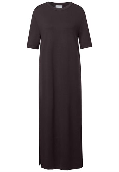 T-Shirt Kleid plummy brown