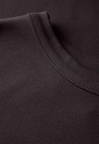 T-Shirt Kleid plummy brown
