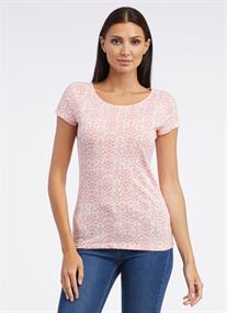 T-Shirt Mintt Print light pink