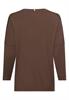 T-Shirt mit 3/4-Ärmeln brown