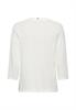 T-Shirt mit 3/4-Ärmeln milkwhite