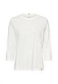 T-Shirt mit 3/4-Ärmeln milkwhite