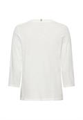 T-Shirt mit 3/4-Ärmeln milkwhite