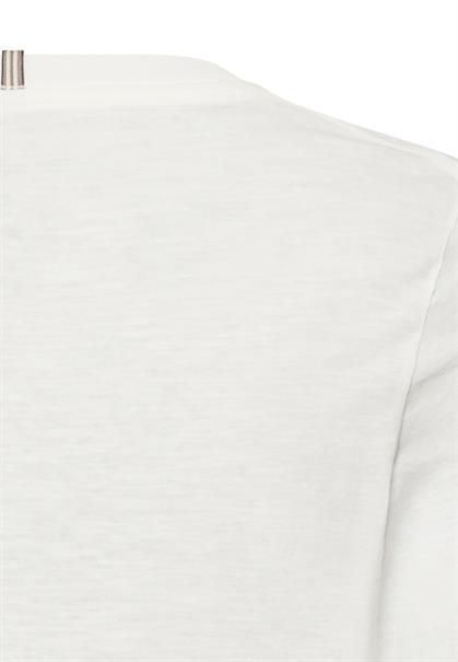 T-Shirt mit 3/4-Ärmeln milkwhite
