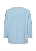 T-Shirt mit 3/4-Ärmeln soft blue