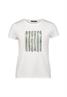 T-Shirt mit Aufdruck patch whiteblue