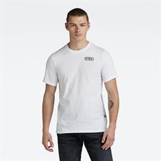 T-Shirt mit Backprint white