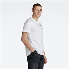 T-Shirt mit Backprint white