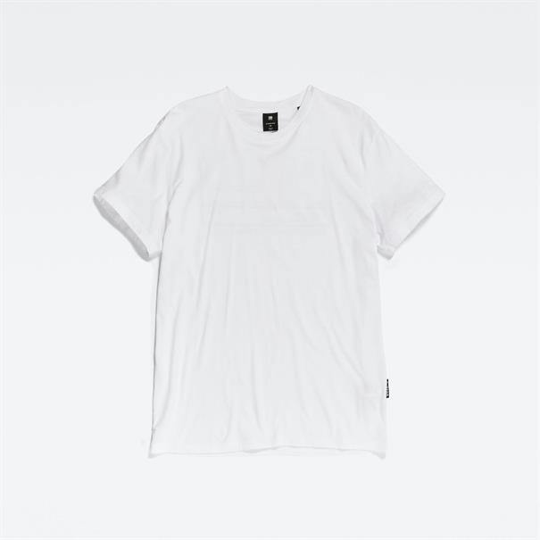 T-Shirt mit Backprint white