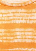 T-Shirt mit Batik Streifen sunset yellow