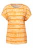T-Shirt mit Batik Streifen sunset yellow
