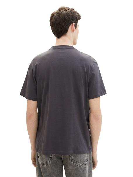 T-Shirt mit Bio-Baumwolle coal grey