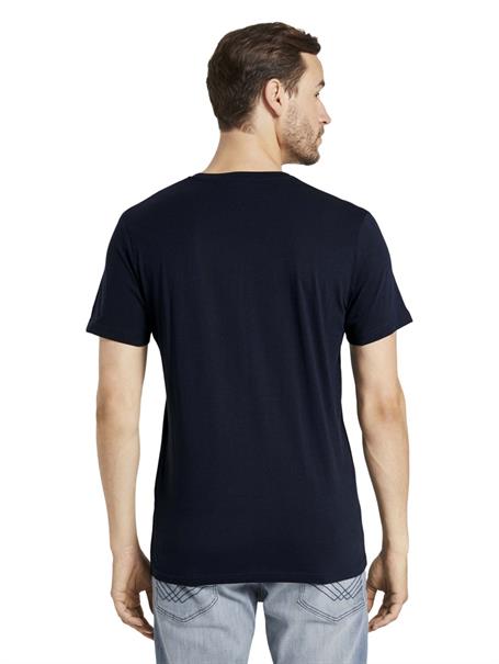 T-Shirt mit Bio-Baumwolle sky captain blue