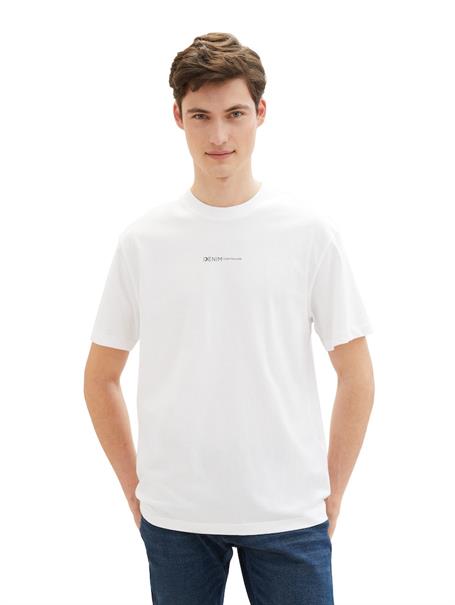 T-Shirt mit Bio-Baumwolle white