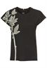 T-Shirt mit Blumenprint aus Baumwolle caviar flower placem