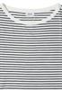T-Shirt mit Boat Neck und Streifen palm breeze green