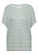 T-Shirt mit Boatneck und Streifen just khaki