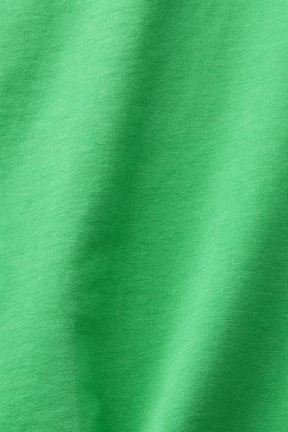 T-Shirt mit Bootausschnitt citrus green
