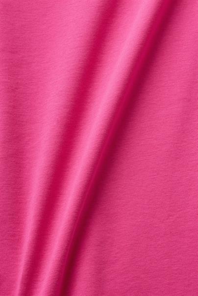 T-Shirt mit Bootausschnitt pink fuchsia