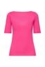 T-Shirt mit Bootausschnitt pink fuchsia