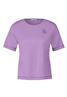 T-Shirt mit Brustprint sporty lilac
