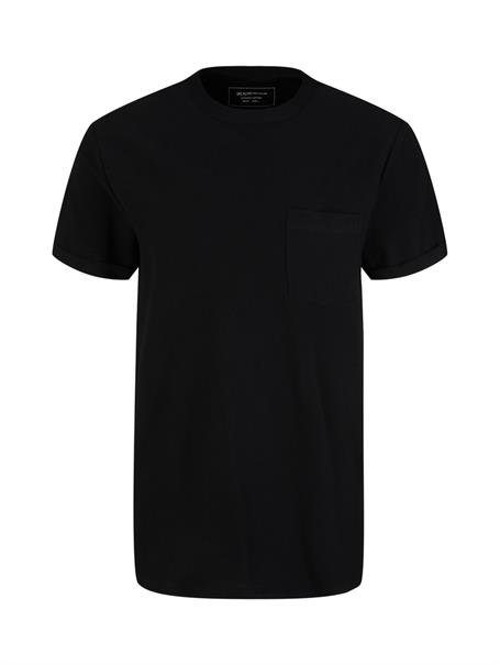 T-Shirt mit Brusttasche black